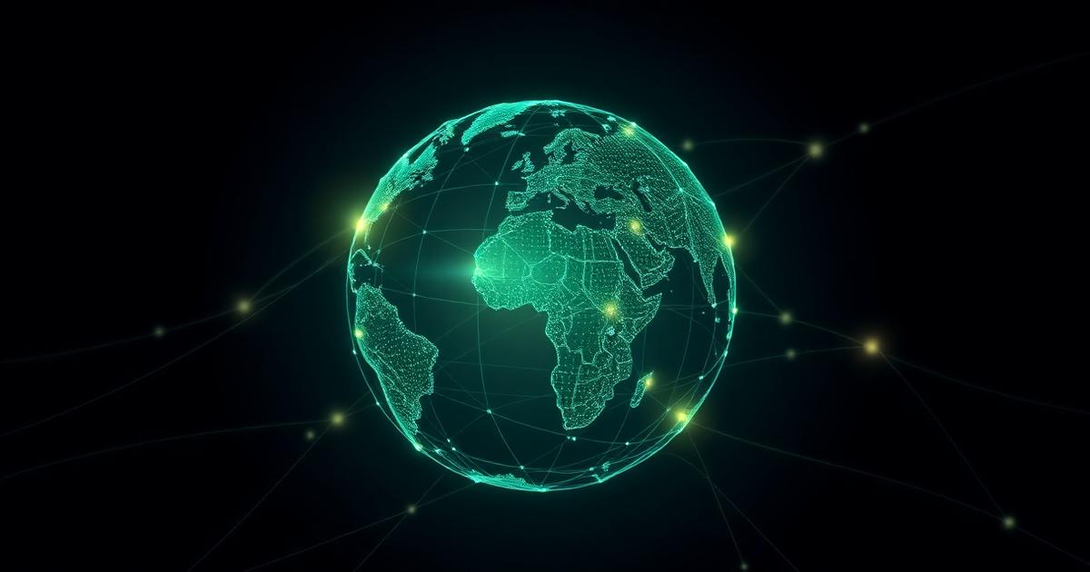 Global market network graphic representing the instruments covered in the Firstrade24 review